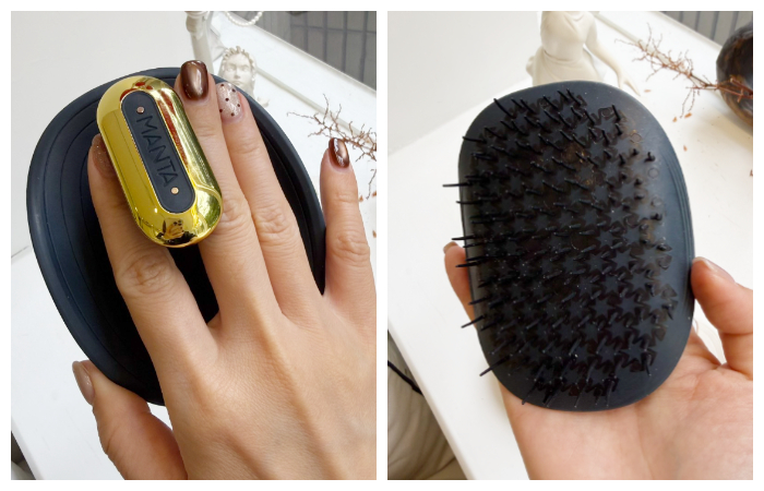 Manta Pluse海芙髮肌按摩梳-100nuance